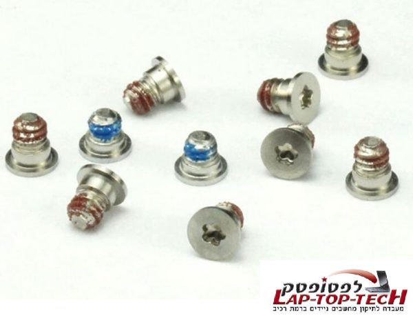 Apple Macbook Pro RETINA 13 15 A1398 A1425 A1502 Bottom Screws Set 10p  - ברגים למחשב נייד מקבוק פרו רטינה