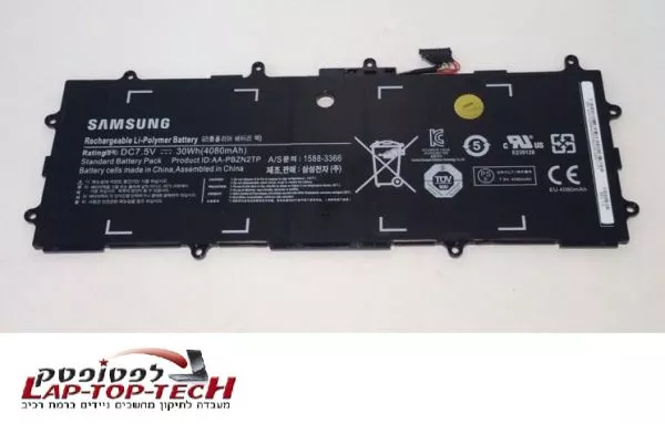laptop model: samsung np905s3g  905s np905s3g-k03hk  battery model: AA-PBZN2TP 1588-3366 - סוללה מקורית למחשב נייד סמסונג