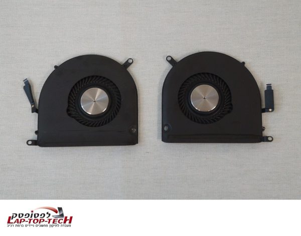 Left + Right CPU Cooling Fan for MacBook Pro 15" Retina A1398 2012 Early 2013 מאוורר למחשב נייד אפל מק רטינה