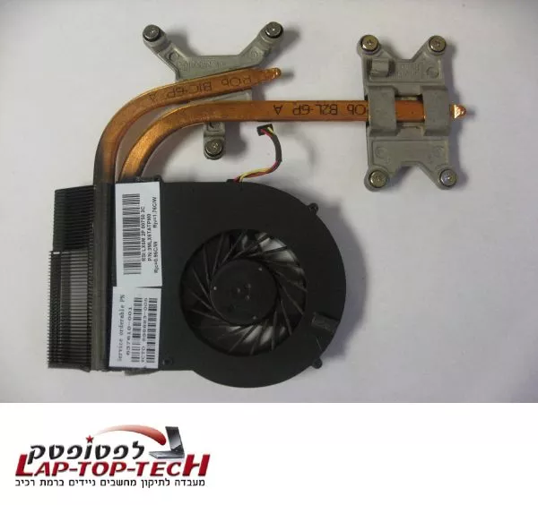 מאוורר כולל צלע קירור למחשב נייד -  HP Pavilion DV6-3000 DV7-4000 HP-DV7-4285DX