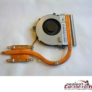 מאוורר כולל צלע קירור למחשב נייד דל - Dell Inspiron 15R 3521 3721 5521 5721 CPU Fan + Heatsink 074X7K 07H5H9