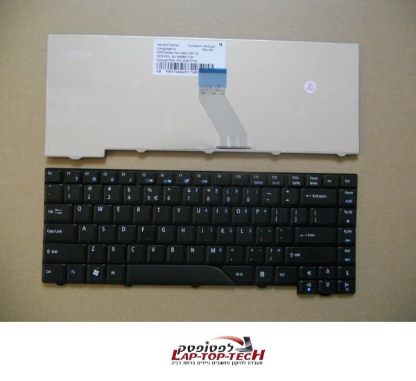 מקלדת למחשב נייד אייסר - Laptop Notebook US Keyboard for ACER Aspire 4520 5520 4710 5920  US-ACER-AS5930,-5315,-5300,-5500,-4720,-4920,-4700,-49