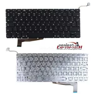 מקלדת למחשב נייד אפל מקבוק פרו - APPLE Macbook Pro 15" A1286 2008 Keyboard