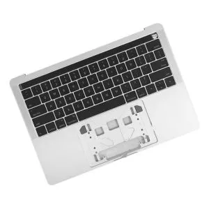 מקלדת למחשב נייד אפל מקינטוש מקבוק פרו -  A1989 PalmRest Topcase  Macbook PRO Retina 13.3" A1989 US Keyboard Trackpad
