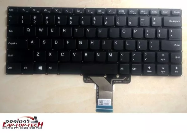 מקלדת למחשב נייד לנובו - Lenovo Ideapad 100S-14IBR 300S-14ISK 310S-14ISK 510S-14ISK Keyboard