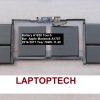 סוללה למחשב נייד אפל מקבוק פרו רטינה טאץ בר - Battery A1820  Apple Macbook A1707 2016 2017 Year 76Wh 11.4V