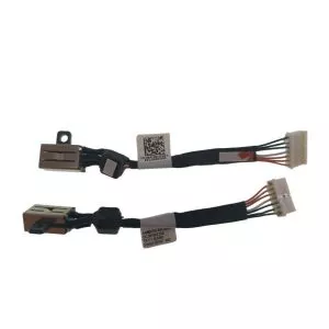 שקע טעינה למחשב נייד דל -  DC jack DELL XPS 15 9550 9560 M5510 M5520 DC IN CABLE P/N DC30100X200 064TM0