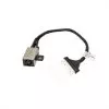 שקע טעינה למחשב נייד דל -  Dell Inspiron 15-3567 FWGMM 0FWGMM 450.09W05.0001 DC POWER JACK SOCKET CABLE