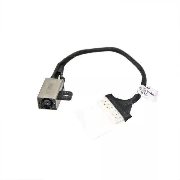 שקע טעינה למחשב נייד דל -  Dell Inspiron 15-3567 FWGMM 0FWGMM 450.09W05.0001 DC POWER JACK SOCKET CABLE