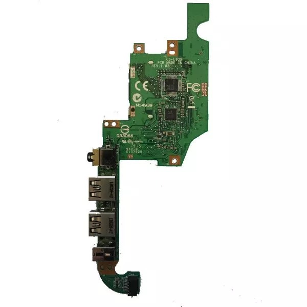 ⁦שקע טעינה למחשב נייד דל - Dell XPS 18 1810 AIO Genuine Front IO USB Audio SD Card Reader USB 036RP9⁩ – תמונה ⁦3⁩