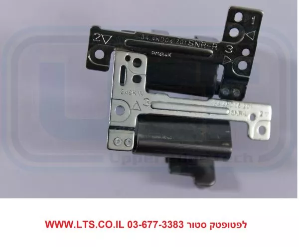 ⁦זוג צירים למחשב נייד דל ימין +שמאל    DELL Vostro  V131  laptop LCD hinges brakets L+R⁩ – תמונה ⁦2⁩