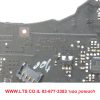 ⁦לוח אם למחשב נייד אפל מק Apple Macbook Unibody 13" A1342 2009 2.26GHz Logic Board⁩ – תמונה ⁦4⁩