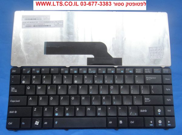 מקלדת מקורית למחשב נייד אסוס  ASUS k40 Original Keyboard us / uk