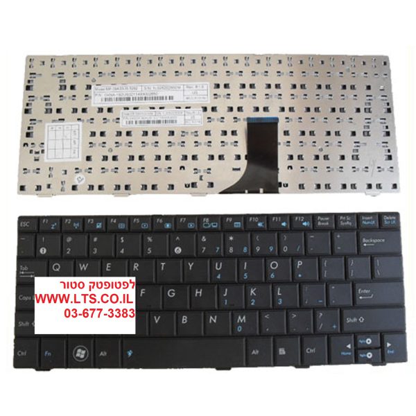 מקלדת מקורית למחשב נייד אסוס ASUS EEE PC EPC 1001HA US / UK Original KEYBOARD