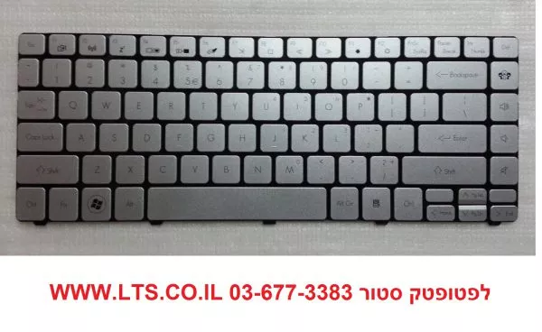 מקלדת מקורית למחשב נייד פאקארד בל Packard Bell MS2302 Original Keyboard