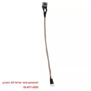 שקע טעינה למחשב נייד לנובו DC Power Connector Jack Socket & Cable Wire for Lenovo IdeaPad Z360 Z370